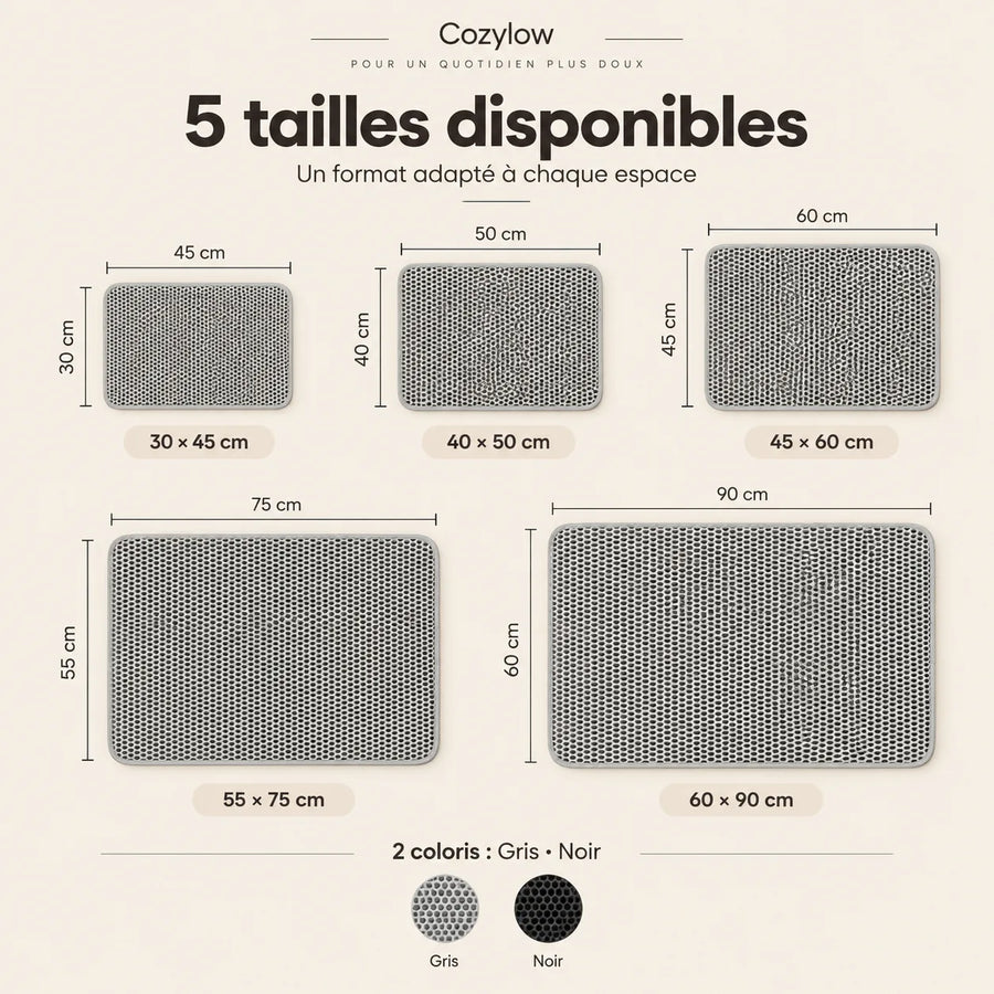 Tapis de litière double couche — Korn