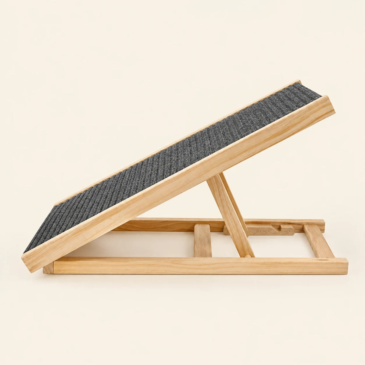 Rampe en bois réglable et pliable pour chien — Stig