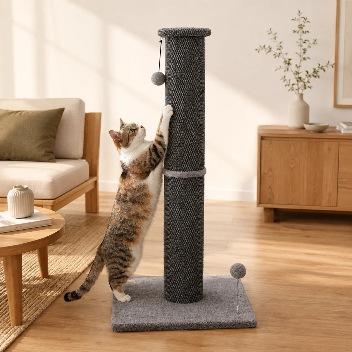 Grand griffoir vertical en sisal — Stolp