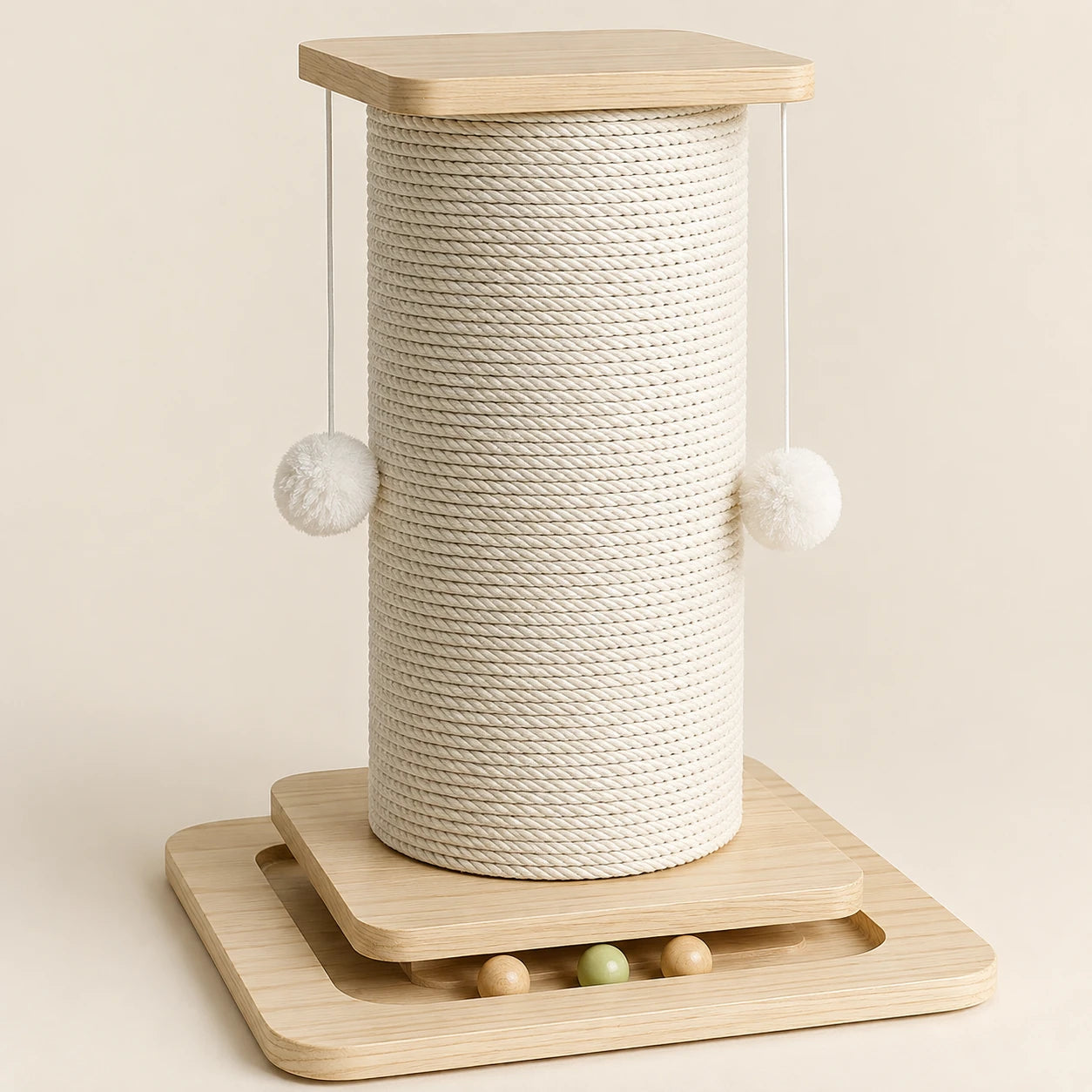 Griffoir vertical compact en sisal — Pinn