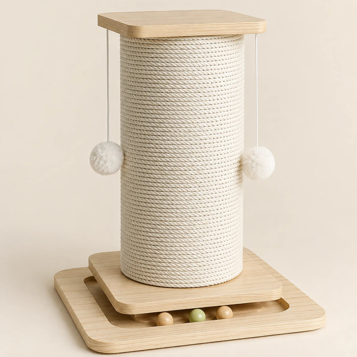 Griffoir vertical compact en sisal — Pinn