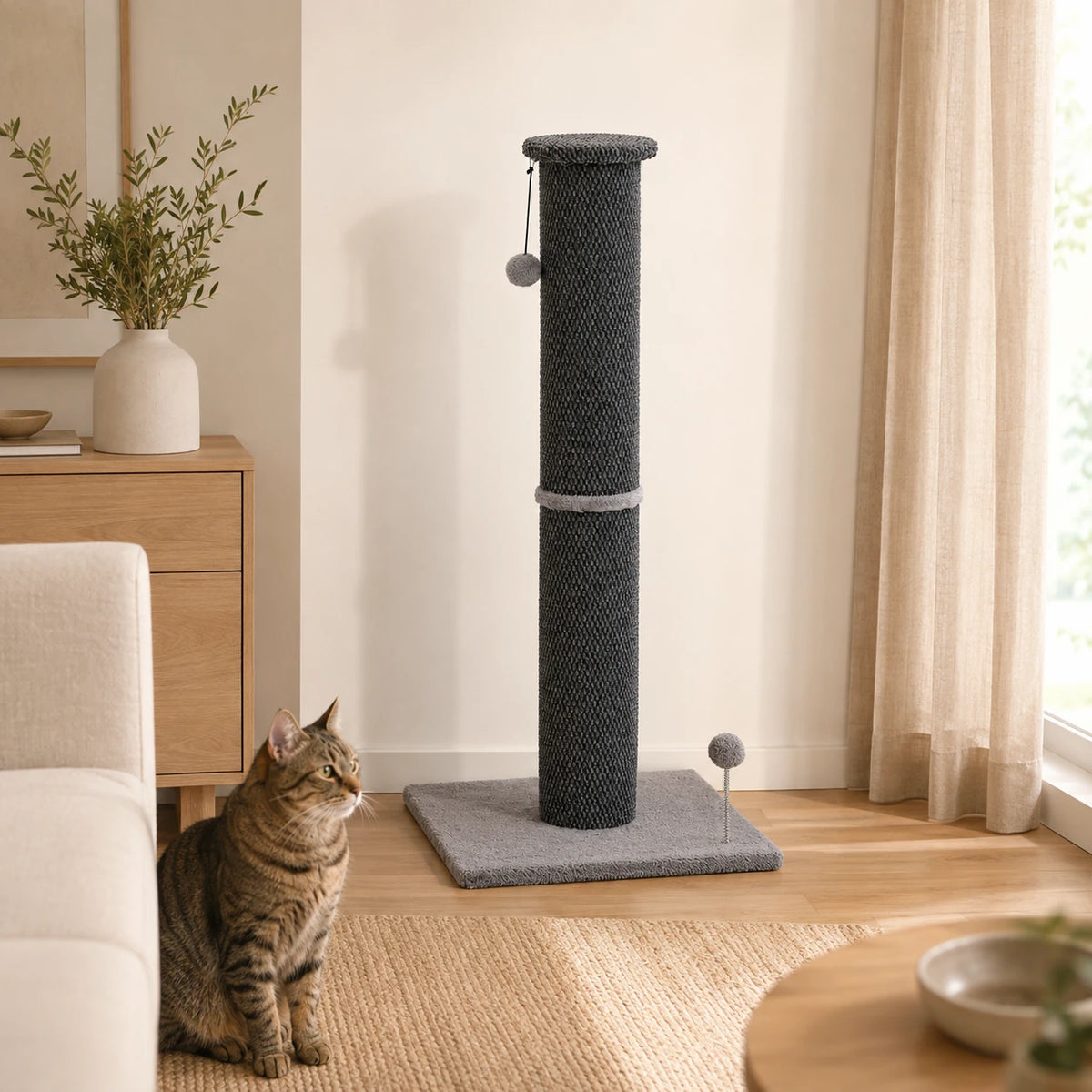 Grand griffoir vertical en sisal — Stolp