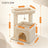 Compact Beige Cat Tree — Björk