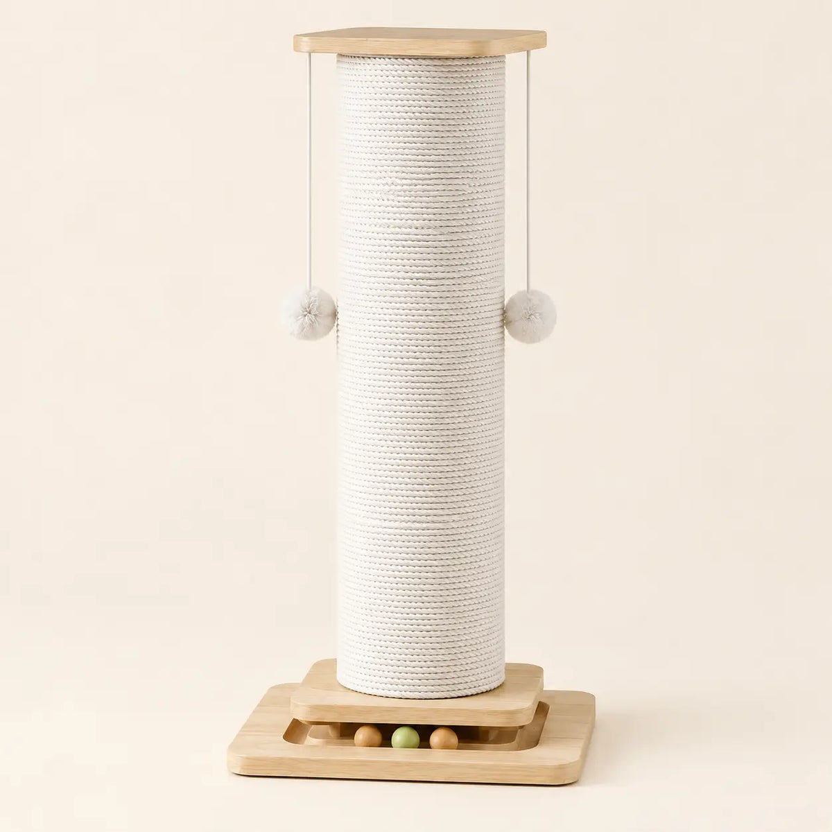 Compact Vertical Sisal Scratching Post — Pinn