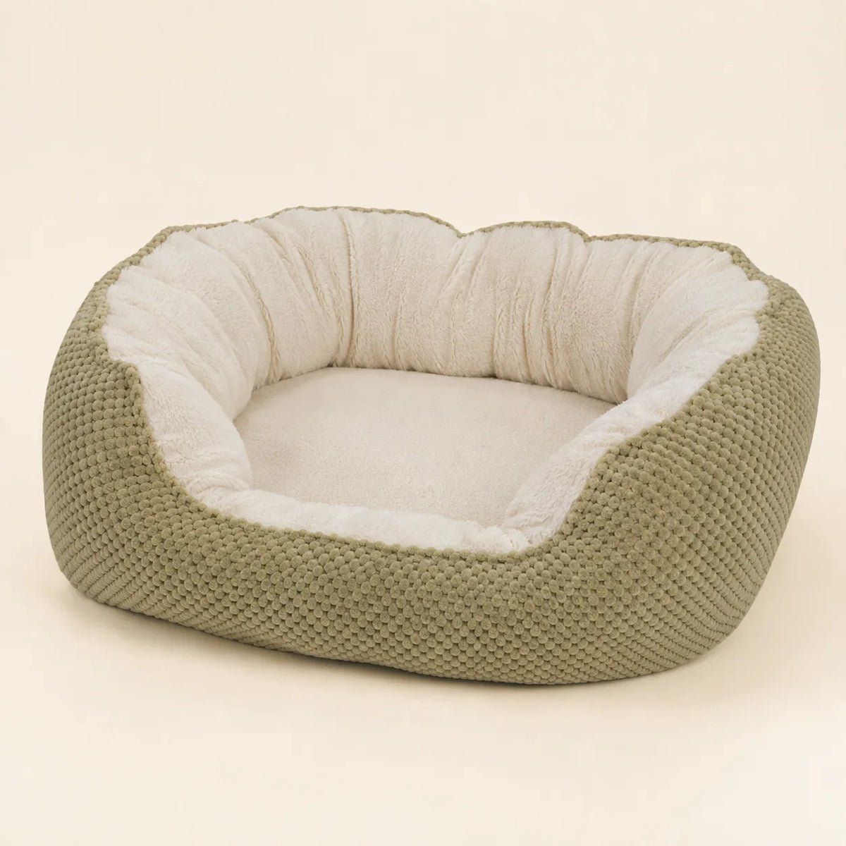 Couchage enveloppant pour chien Våg coloris kaki