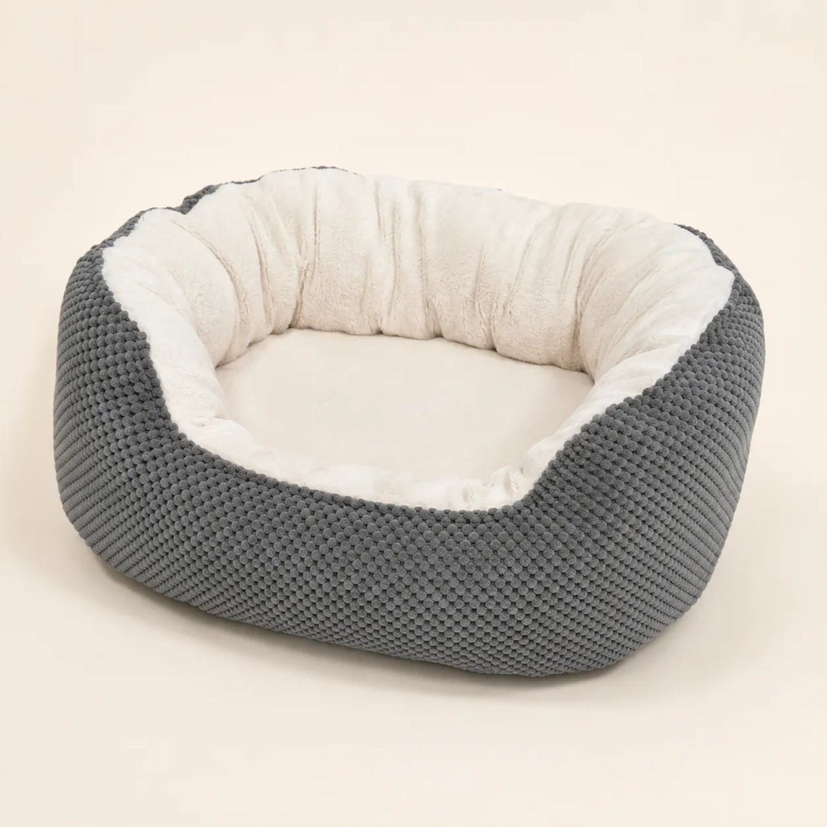 Couchage enveloppant pour chien Våg coloris gris foncé