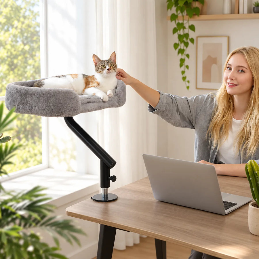 Lit de bureau cocon pour chat — Kose