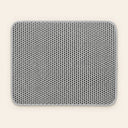 Tapis de litière Korn coloris gris