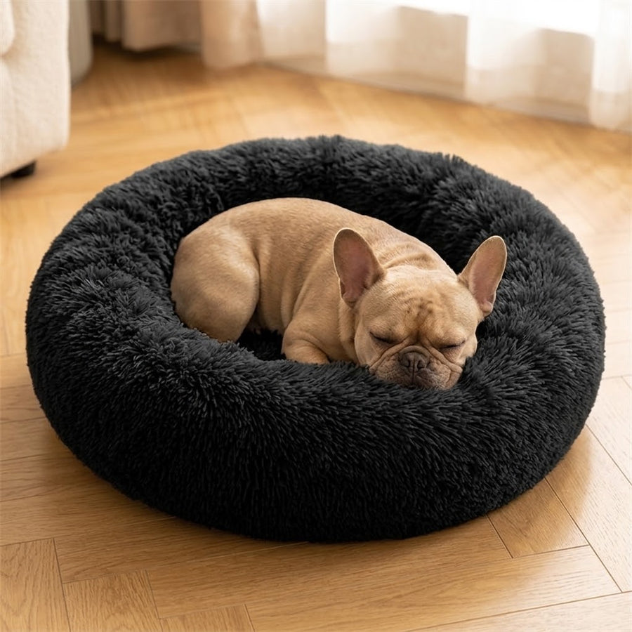 Panier donut moelleux pour chien — Dvala