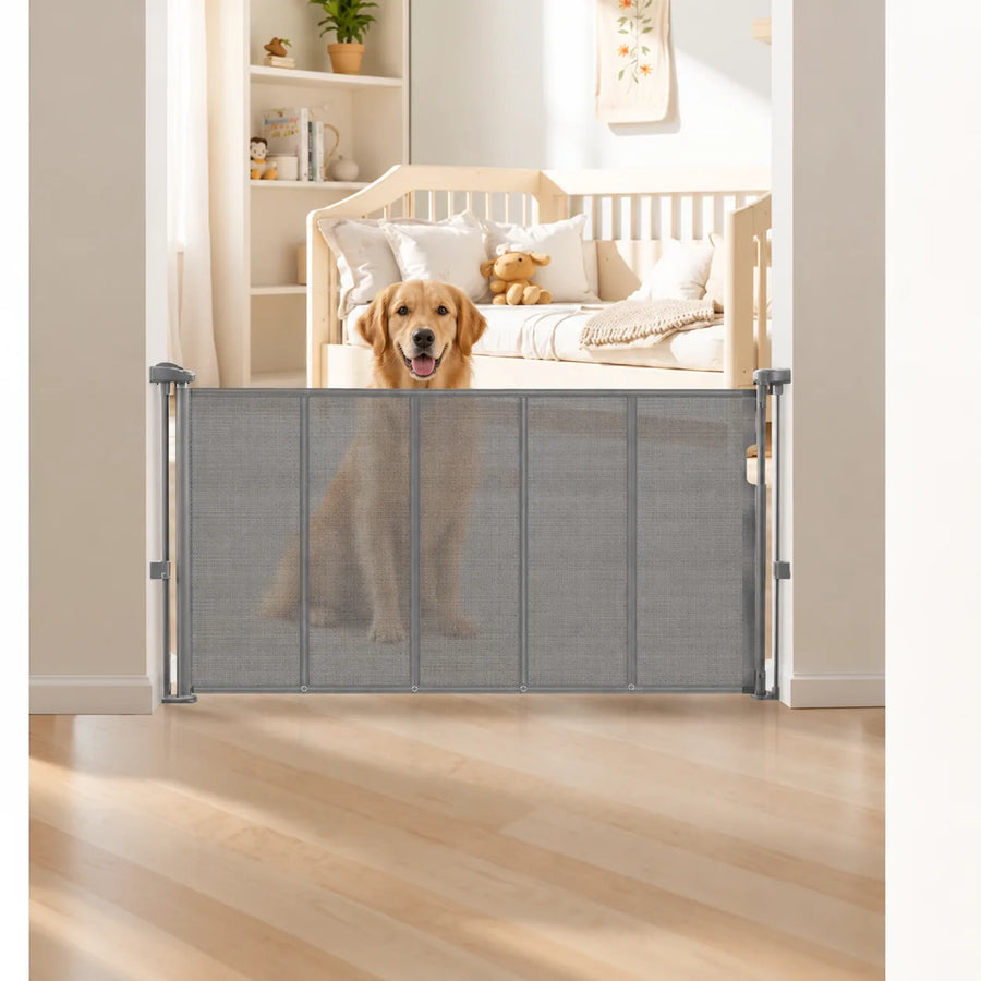 Barrière rétractable pour chien 87 cm de haut — Skjerm
